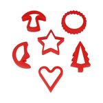 Вырубка кондитерская №01 ассорти, 5.3х5 см, 6 шт, S-Chief SHF-0032