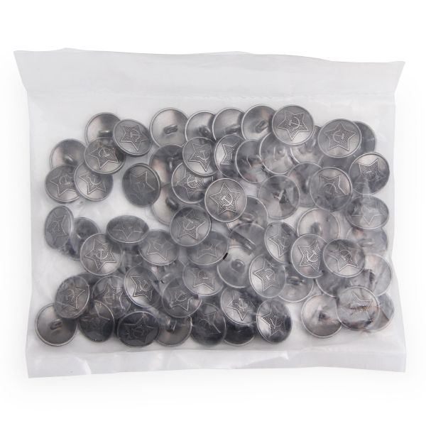 Пуговицы на ножке 24L (AS), 24 шт