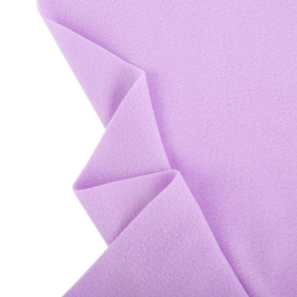 Флис 1-сторонний 230±10 г/м², 150 см / 10 метров, 192 св.сиреневый, Gamma FG-001