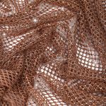 Сетка бельевая со стразами 100 г/м², шир.140 см / 1 метр, 2025 цв.68 бежевый /2025.68/1/