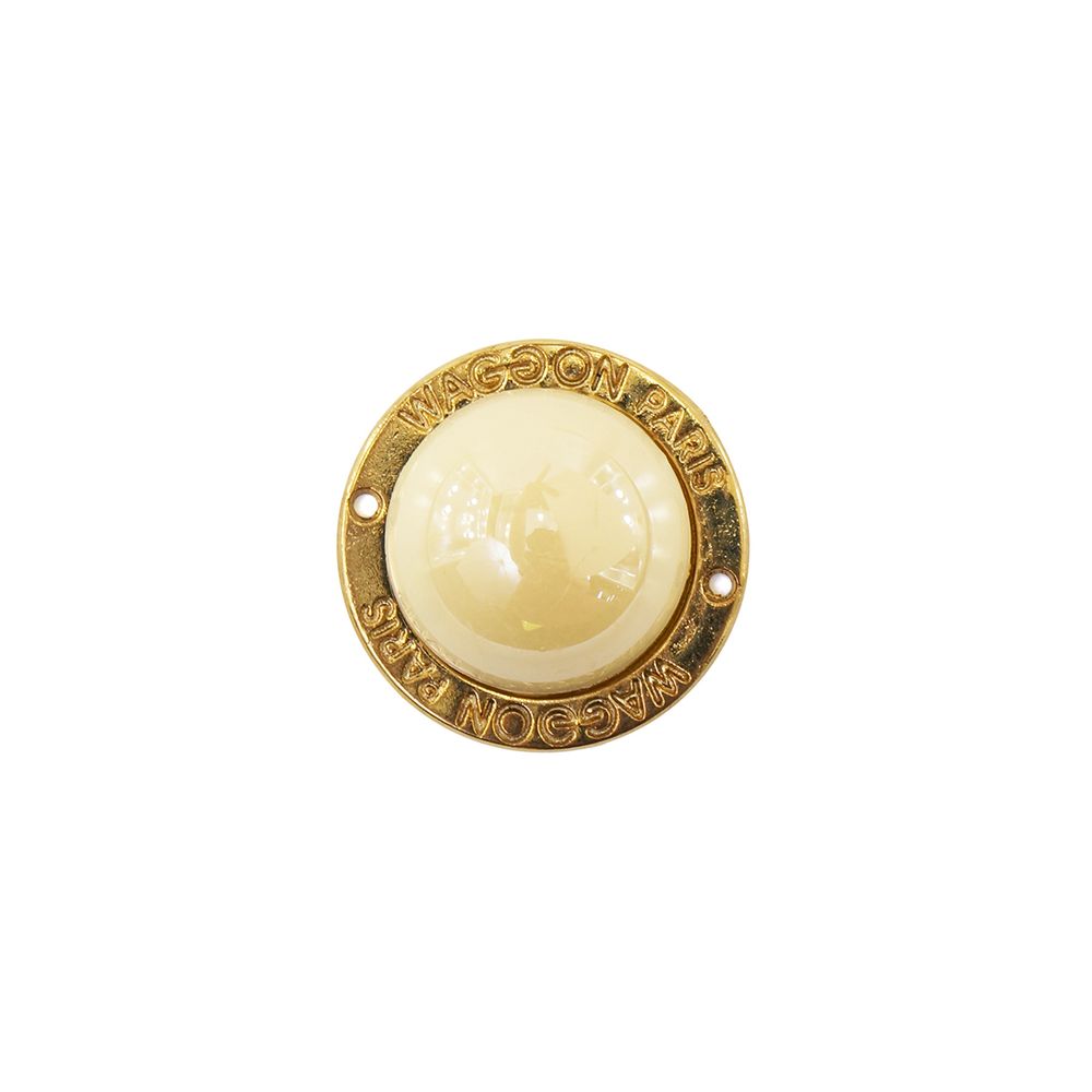 Пуговицы 40L=25.41 мм, Disboton, цв. C/GOLD1 D 079, 10 шт, 180688 /TOS/