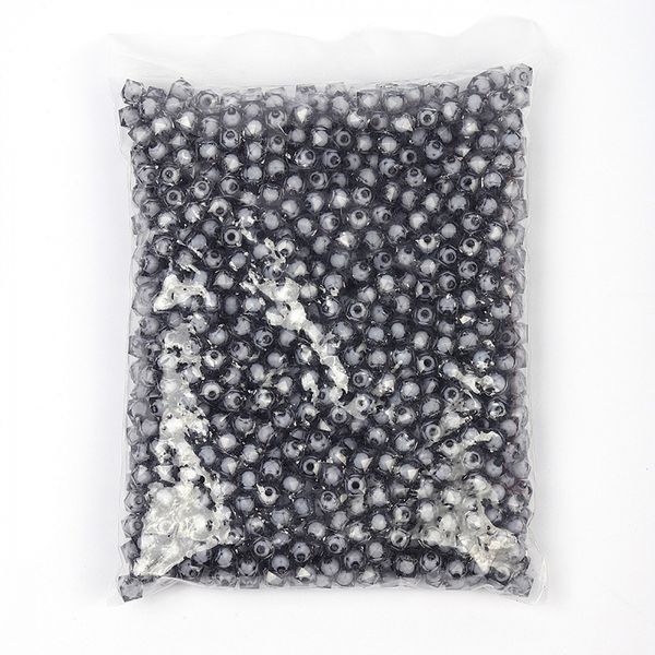 Бусины акрил ⌀10 мм, MG.3246-20 цв.20 серый, уп.500 г, Magic4Hobby