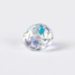 Бусины стекло ⌀8 мм, 6 шт, перламутр/crystal, Preciosa 451-19-002 Bellatrix Bead