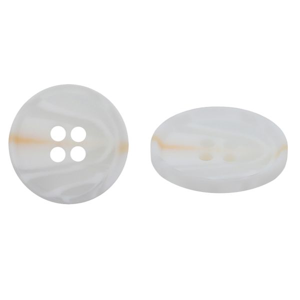 Пуговицы 4 прокола 32L=20 мм, col. D белый, 72 шт, CN2833