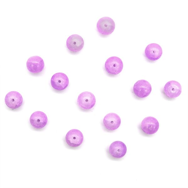 Бусины стекло ⌀10 мм, кракле нефритовое, 20 шт, Astra&Craft, 1