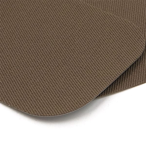 Термозаплатка, ткань, 57х67мм (коричневый (brown)), AZ01, 10 шт