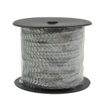 Тесьма пайетки, 6 мм, 73м (50112 серебро)