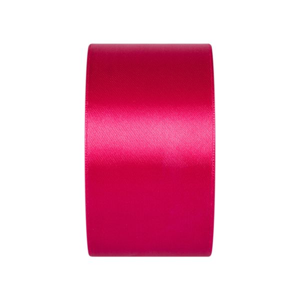 Лента атласная 1-сторонняя 50.0 мм / 33±2 метра, 124 св-вишневый, Gamma