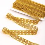 Тесьма отделочная 35 мм / 13.71 метров, TBY 912 цв.золото