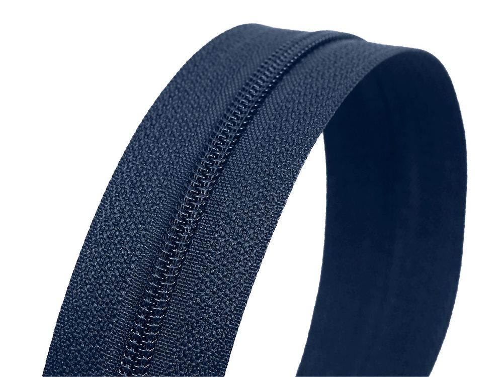 Молния рулонная витая (спираль) Т3 (3 мм) УСИЛЕННАЯ, НА БОБИНЕ, S-560 т.синий (цв.SBS) / кор. 1200 метров