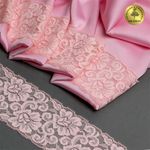 Кружево эластичное (стрейч) 65 мм / 3 метра, TBY.L840, цв.S851 светло-розовый