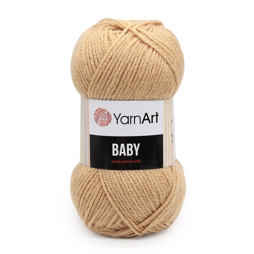 Пряжа YarnArt (ЯрнАрт) Baby / уп.5 мот. по 50 г, 150м, 805 карамель