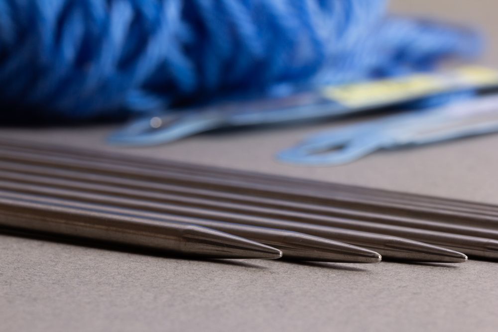 Спицы прямые металл ⌀2.5 мм, 25 см, никель, Gamma MKP25