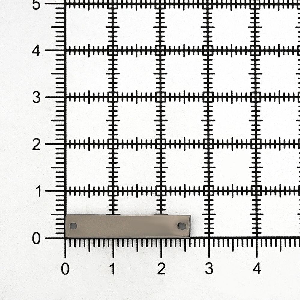 Украшение пришивное 25 мм, металл, олово (черный никель), МТ_1711, 12 шт