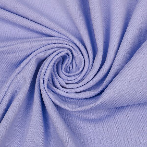 Футер 2-нитка петля поликоттон стрейч 220 г/м², 160 см / 3 метра, ФУТ2Х.TBY.ХЛ-ПЭ.S268.3, цв.S268 лавандовый