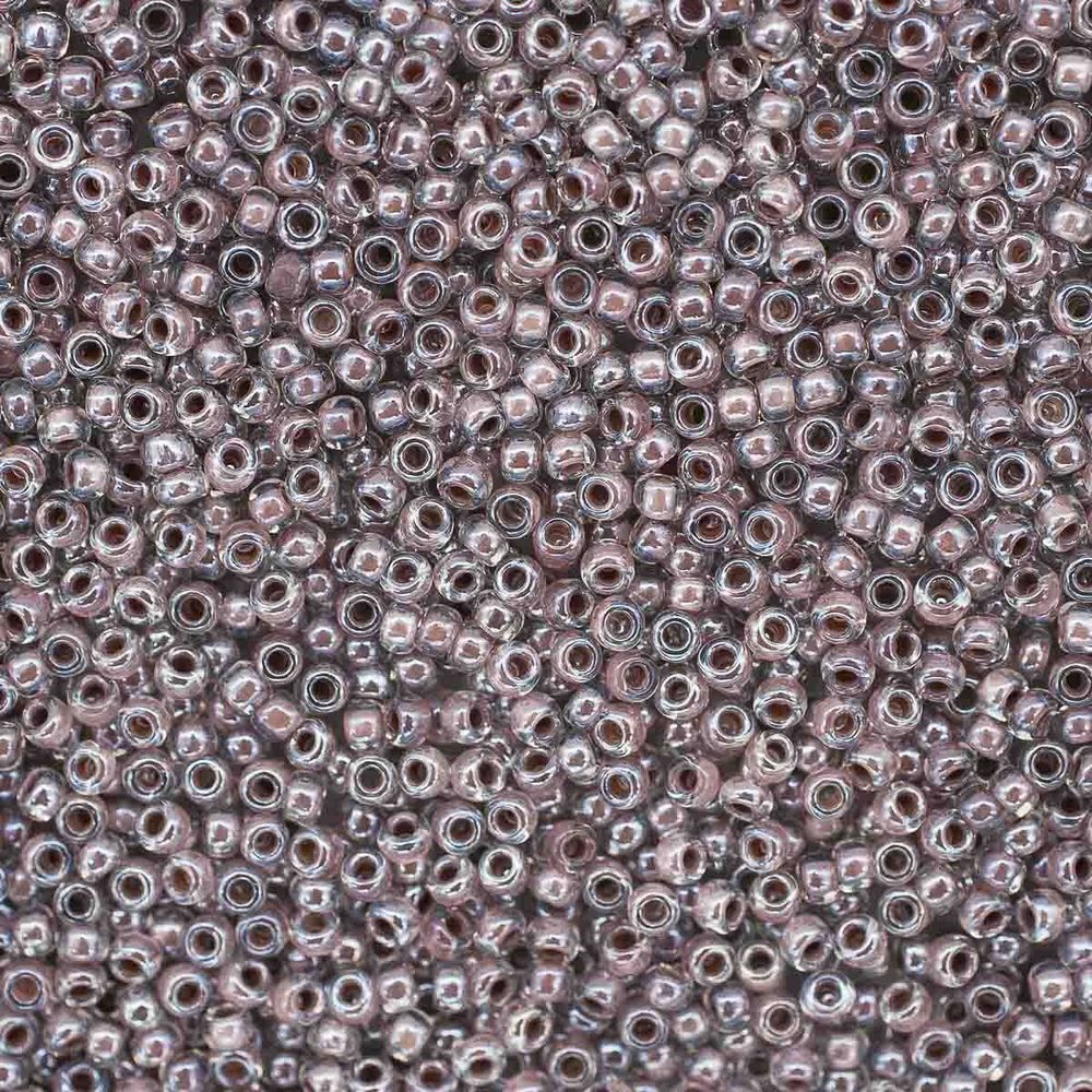 Бисер Preciosa прозрачный с цв. центром и покрытием 10/0 (2.3 мм), круг.отв., 100 г (5х20 г), (38618)331-19001-10/0