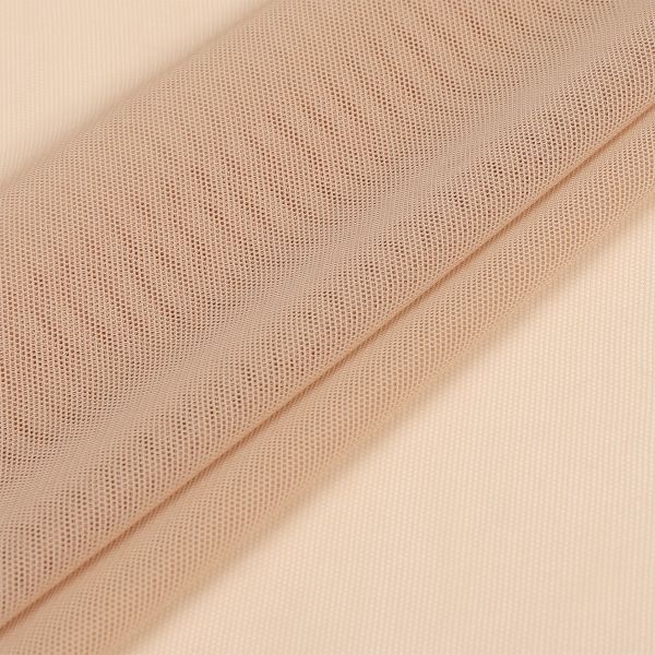 Сетка бельевая эластичная 80 г/м², шир.160 см / 50 метров, 168 серебристый пион /068.168/