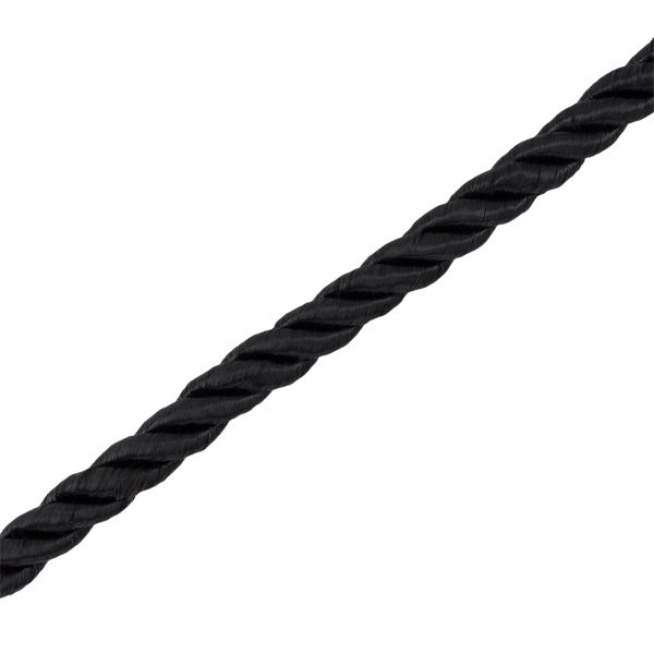 Шнур витой 8мм / 18,29м, 33 черный