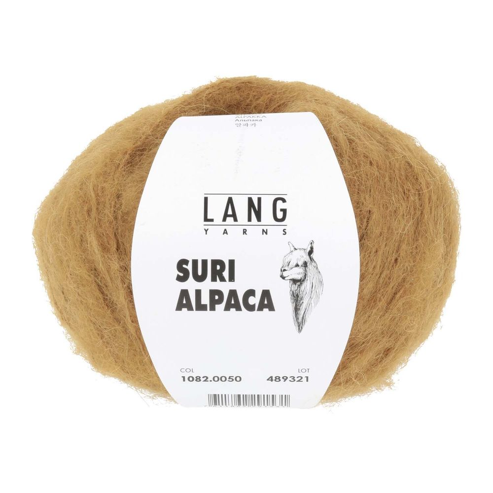 Пряжа Lang Yarns (Ланг Ярнс) Suri Alpaca / уп.10 мот. по 25 г, 100м, 9 /TOS/