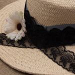 Кружево капроновое 45 мм / 6.8 м (±4 см) 0574-2020, черный