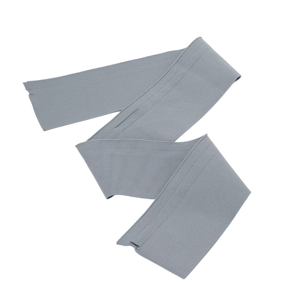 Подвяз (довяз) трикотажный 8.5х90.0 см, с каналом для шнурка, серый, CL-045