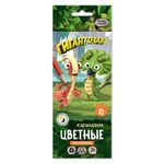 Набор цветных карандашей GGZ-CP-6012 заточенный 8х12 цв, Набор цветных карандашей GGZ-CP-6012 заточенный 8х12 цв, ВКФ GGZ-CP-6012