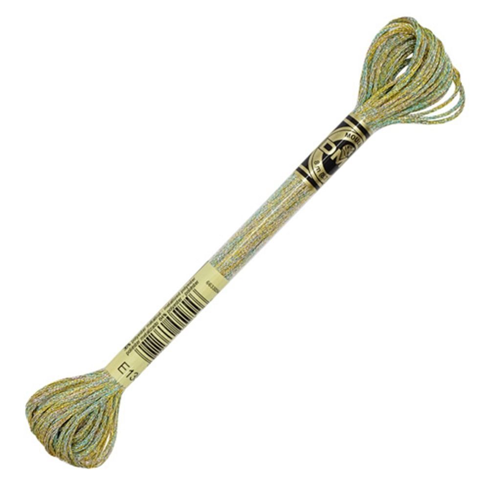 Мулине DMC 317, 8 м, мет. (E135), 6 мотков по 8 метров