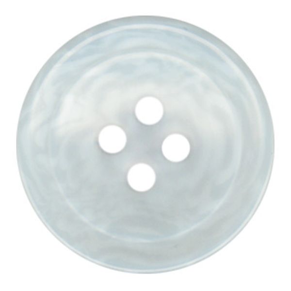 Пуговицы 4 прокола костюмные 15 мм, 36 шт, А001 белый, Gamma EN 0024