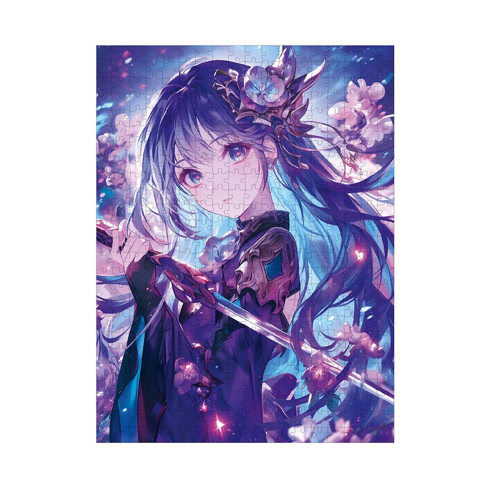 Пазл деревянный 500 элементов, PZLD-010 Воин цветов, Фрея