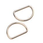 Полукольцо литое металл внутр. 40 мм (внешн. 45х34 мм), 2 шт, цв.светлое золото, Prym