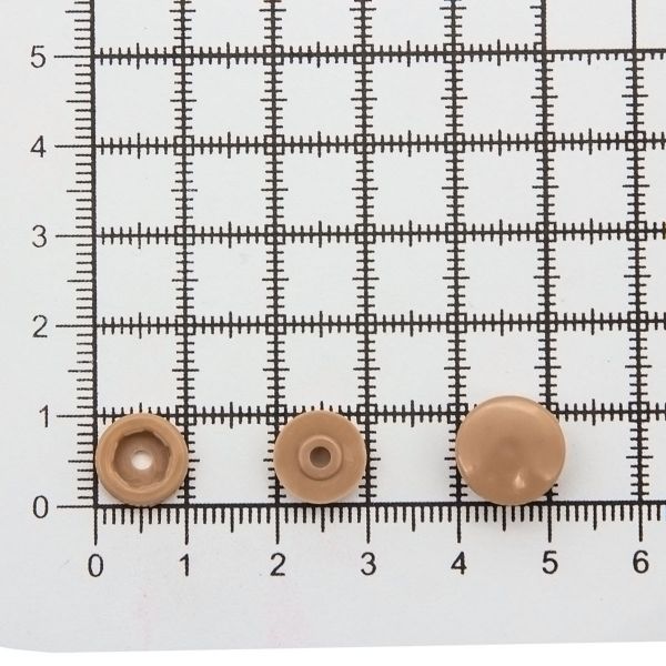 Кнопка рубашечная ⌀12,5/10мм пластик (≈100 шт) New Star (294 капучино)