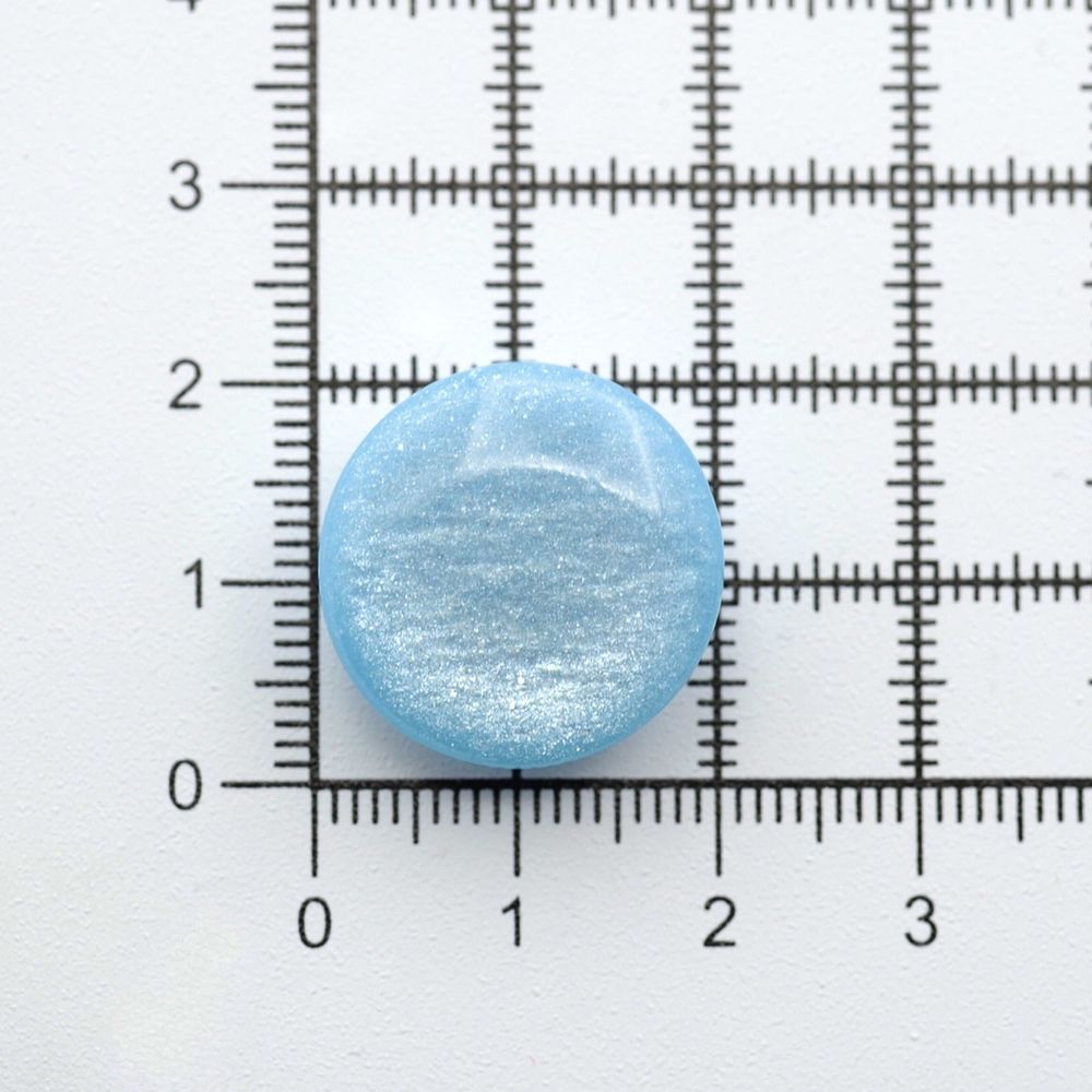 Пуговицы на ножке 32L (20мм), пластик (col.05 голубой), 72 шт, CR P-45