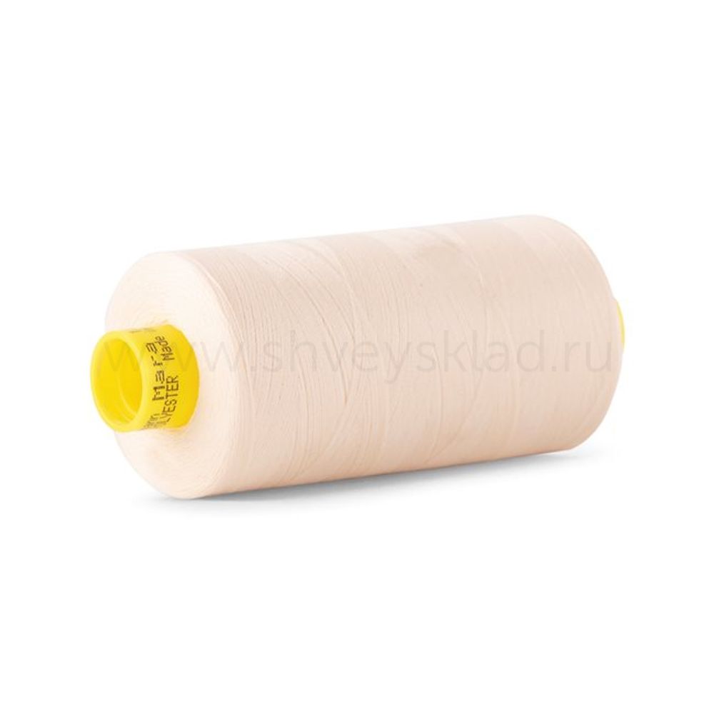 Нитка универсальная Gutermann Mara 120/2, 1000 м, 700207, 414 св.кремово-бежевый, 1 катушка