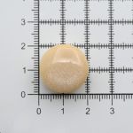 Пуговица на ножке 32L=20мм, пластик, CR P-45, col.09 персиковый, 72 шт