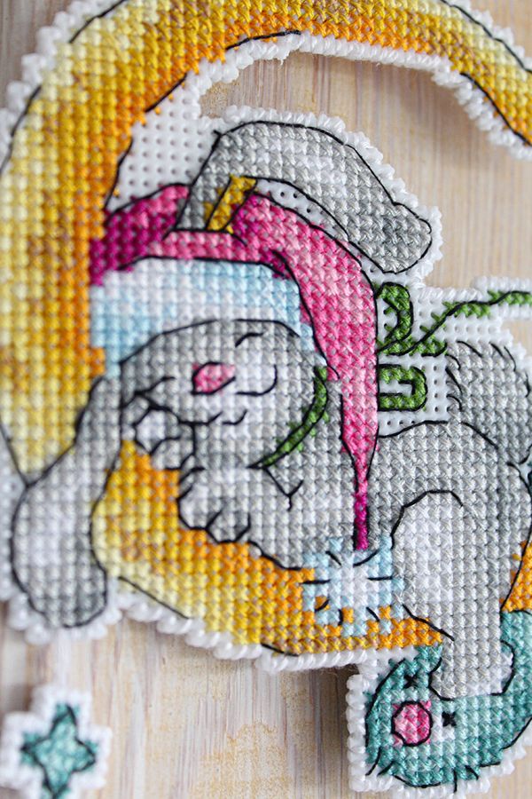 Набор для вышивания нитками МП Студия (Жар-птица), Сладкий сон, 11х10 см