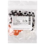 Глаза пластиковые с блестящей вставкой ⌀13 мм, 50 шт, золото, HobbyBe PGSB-13F