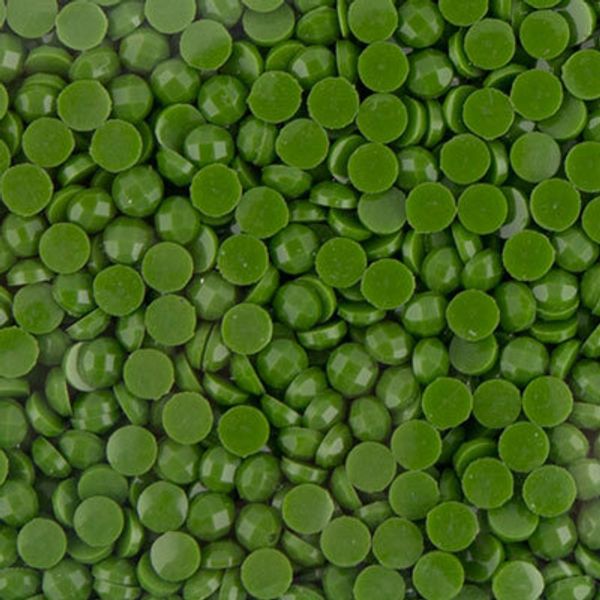 Стразы неклеевые акрил 2.5 мм, 100 г (10х10 г), /РП/, №0319 яр-зеленый, Zlatka OZM