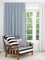 Льняная ткань 140 г/м², 150 см / 20 метров, TBY.DJ.13, цв.синий