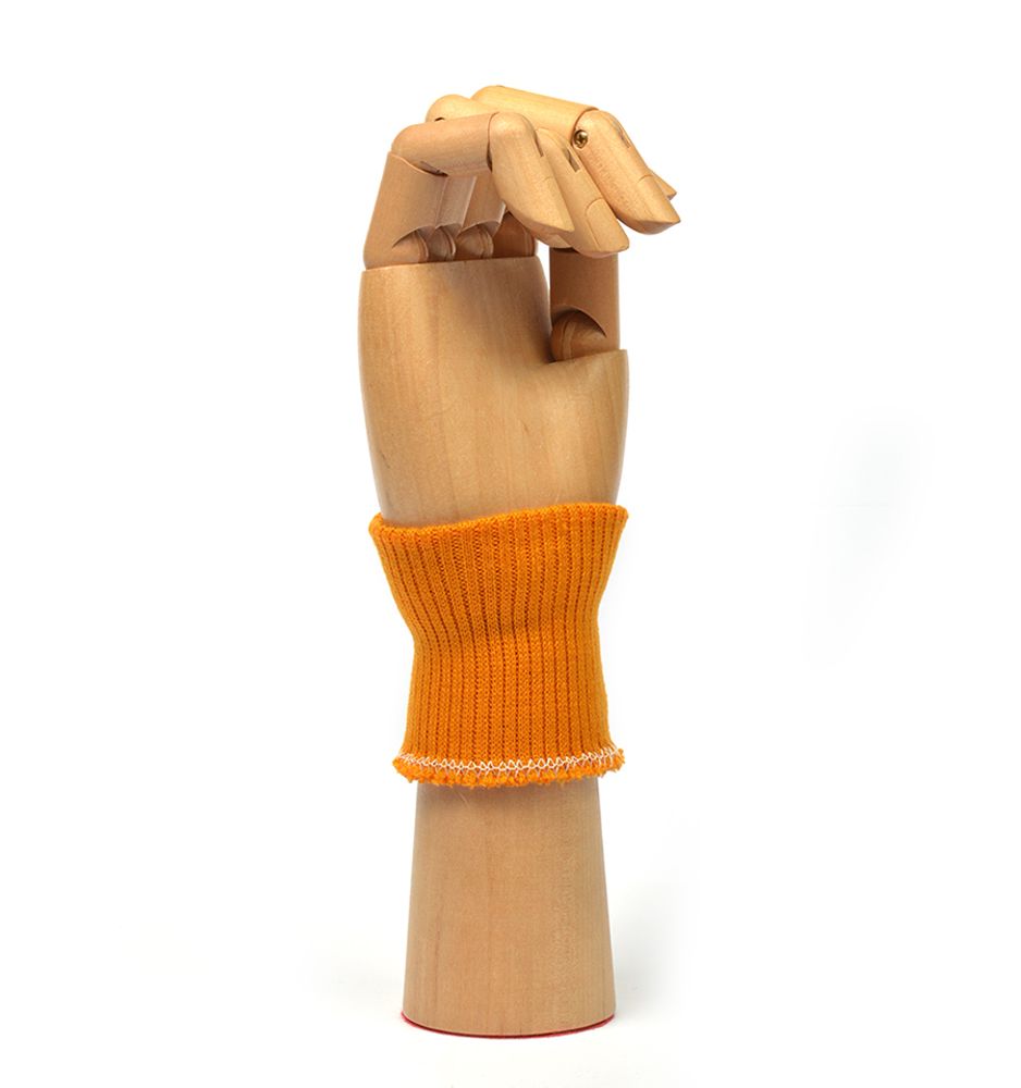 Манжеты трикотажные 6.5х8.0 см, 10 пар, МРД: 32/2 рапорт 2х1 плетение ластик 507/9 лисий