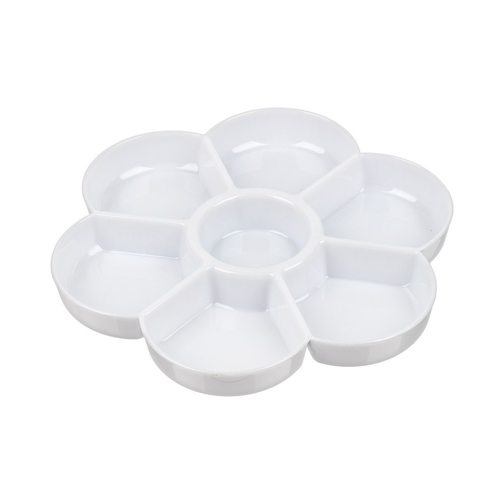 Палитра пластиковая круглая 17 см, PLP-17, 7 ячеек, Vista-Artista