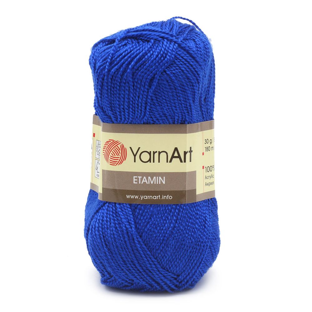 Пряжа YarnArt (ЯрнАрт) Etamin / уп.10 мот. по 30 г, 180м, 429 василек