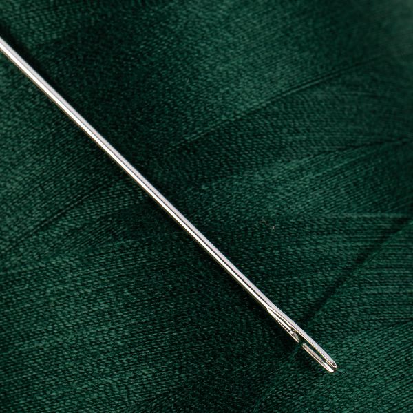 Нитки универсальные Nitka 40/2, 4570 м (5000 ярд) / 1 кат., 225 т.зеленый