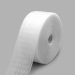 Лента (тесьма) шторная: сборка параллельная нефикс. 75 мм / 50 метров