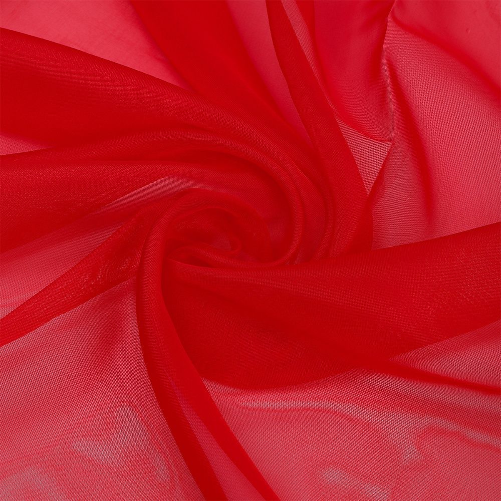 Вуаль 45 г/м², 300 см / 3 метра, Vei.219 цв.красный