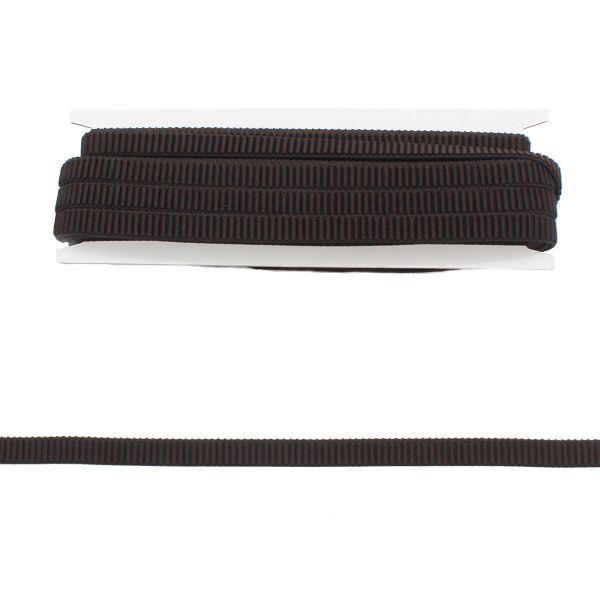 Резинка бельевая (бретелечная) 10.0 мм / 10 метров, L9711 т.коричневый