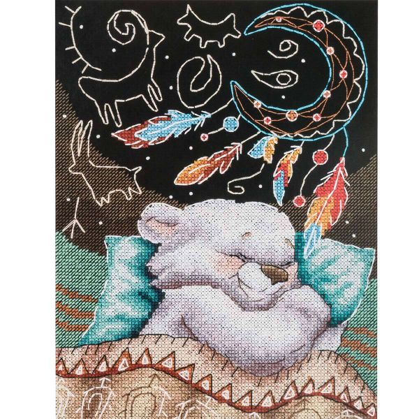 Набор для вышивания Сладкие сны 20х15 см, МП Студия, НВ-893