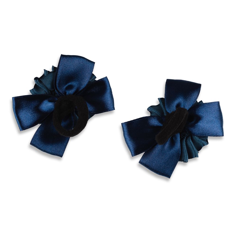 Набор резинок для волос, 10 шт, №02 т.синий, Cherry Mary DR07040