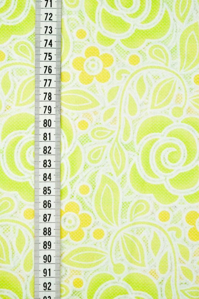 Ткань кружевная 65% полиэстер, 35% хлопок [261560-10], 10 метров, 261560-10