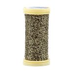 Мулине Gamma металлик M 5 мотков по 50 метров, M-141 черный/золотистый, Gamma BRILL