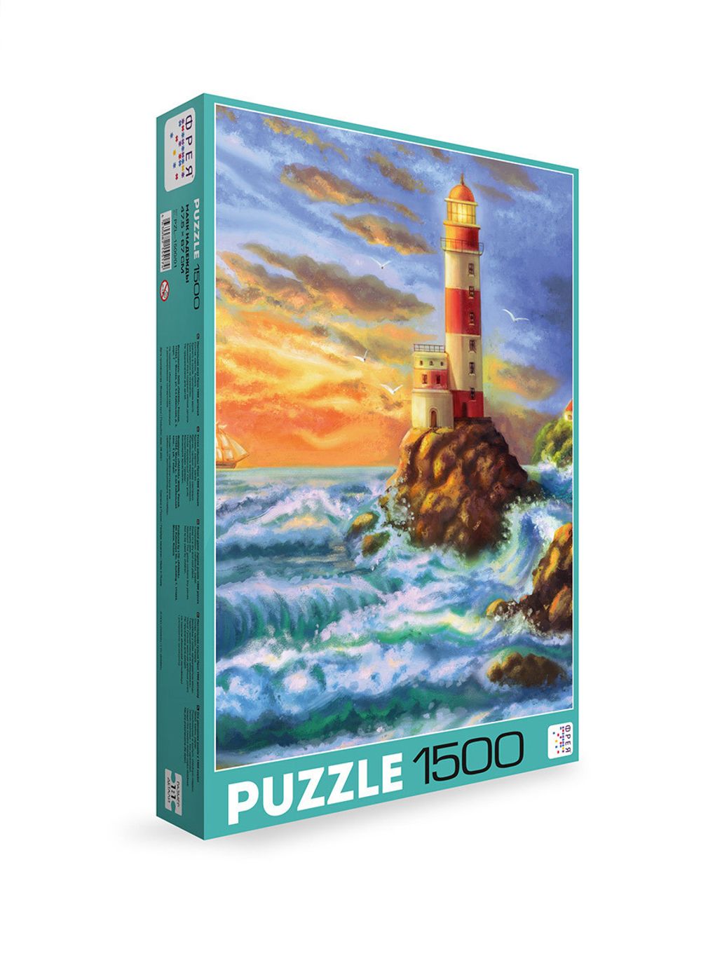 Пазл 1500 элементов, Маяк надежды, PZL-1500/01, Фрея